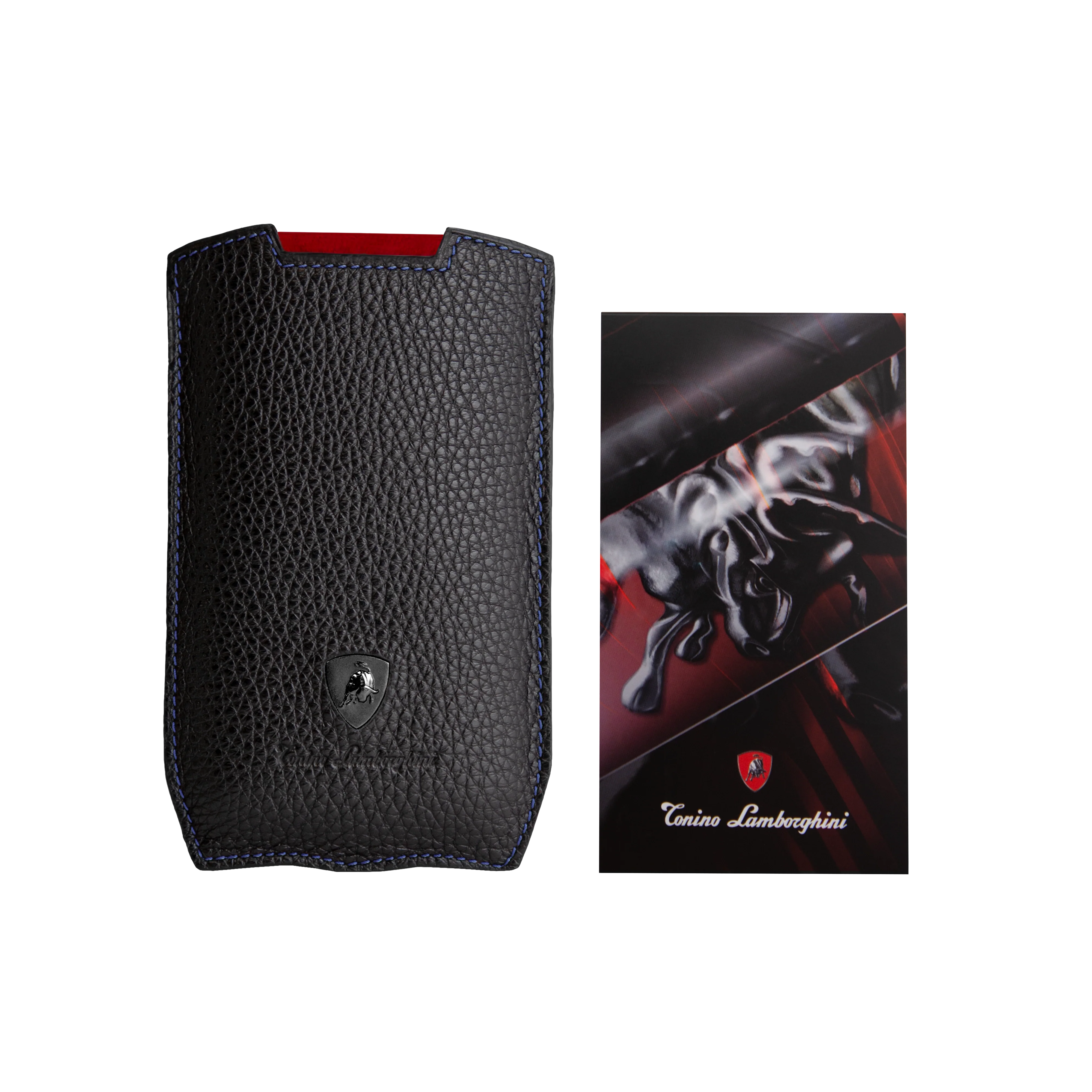 Notepad Leather Case Blue / Black - Image 2
