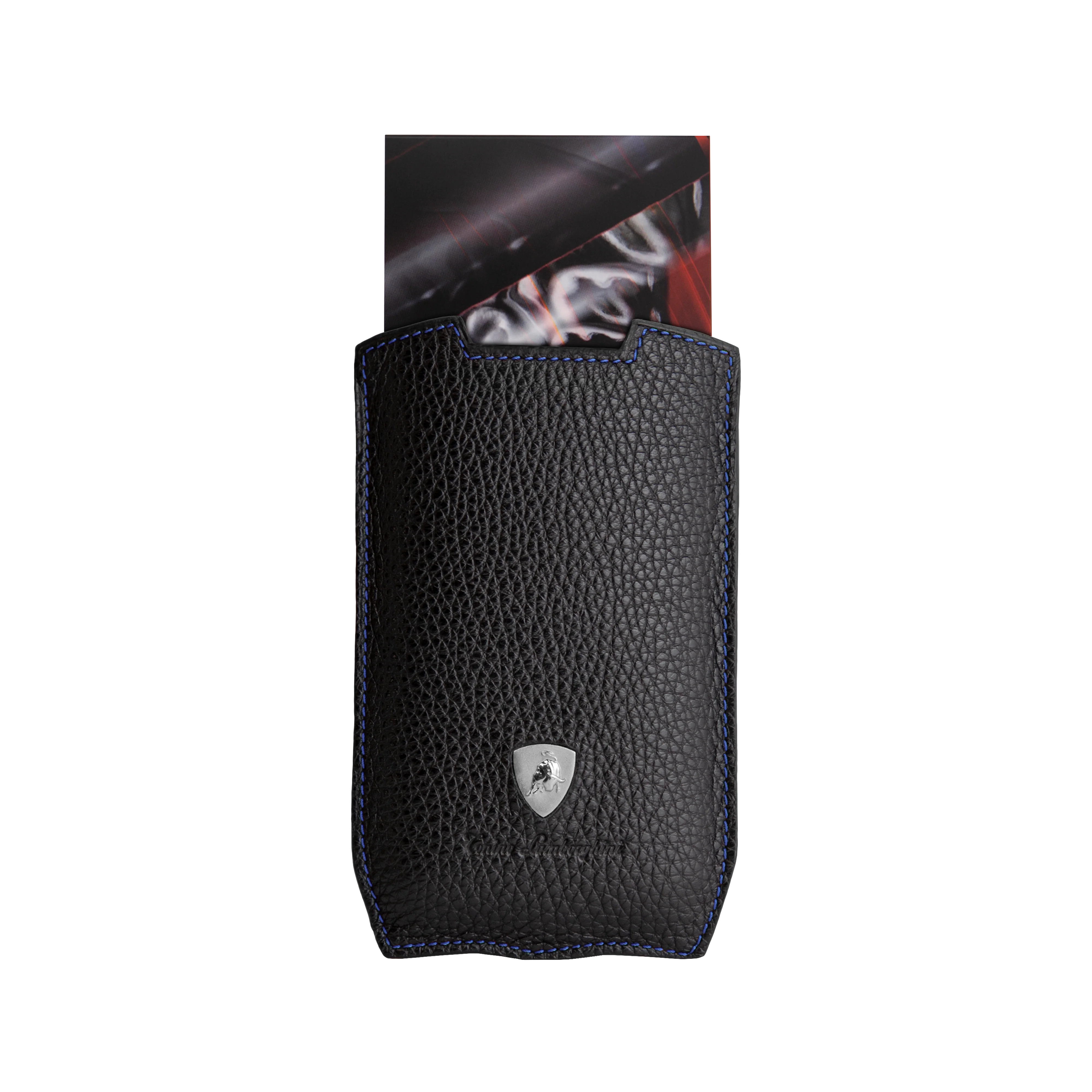 Notepad Leather Case Blue / Silver