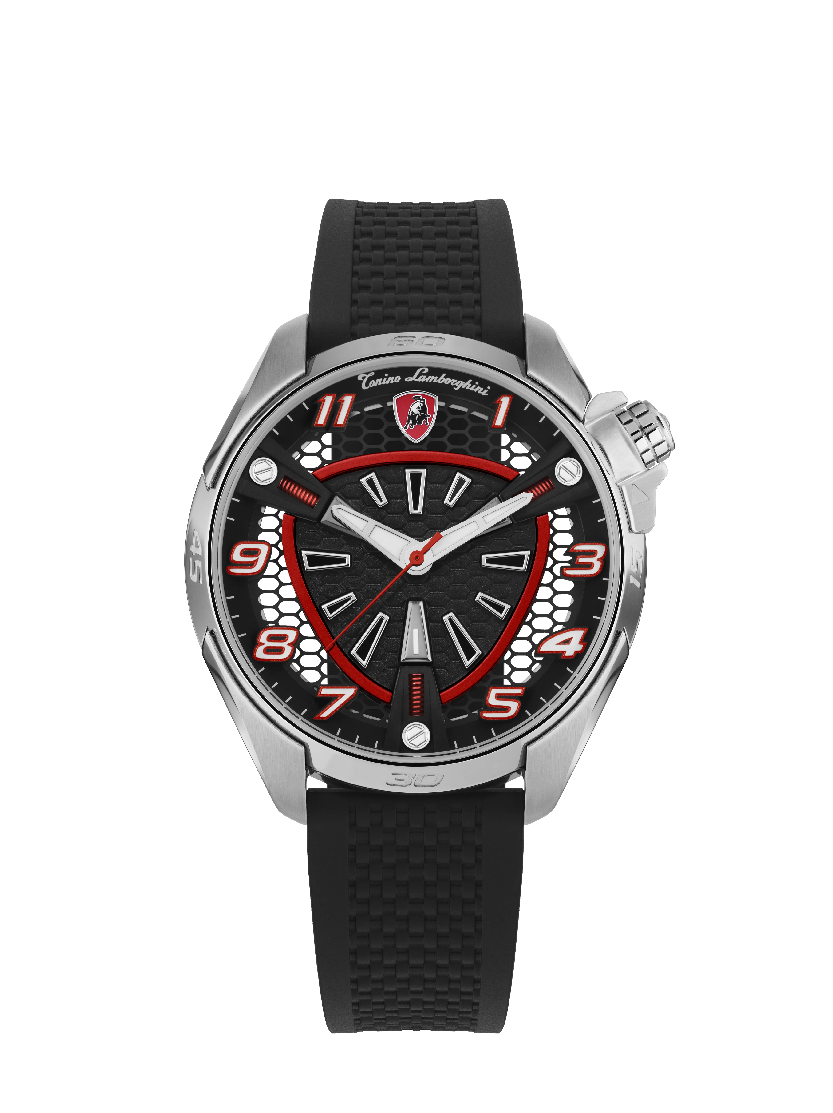 SHOCK ABS Silver/Red